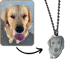 Dog Portrait Necklace